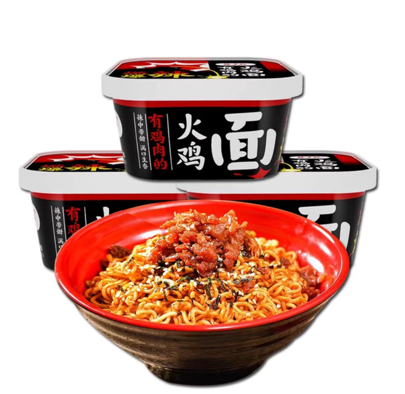 นู๊ดลิสต์ไทยทันทีที่มีรสไก่ร้อน OEM นู๊ดลิสต์ไก่เกาหลี