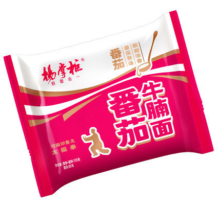 ไม่รสชาติทอดรสชาติเนื้อวัว นู๊ดลิสต์ทันที OEM 129g*24 สุขภาพดี ราเมนทันที