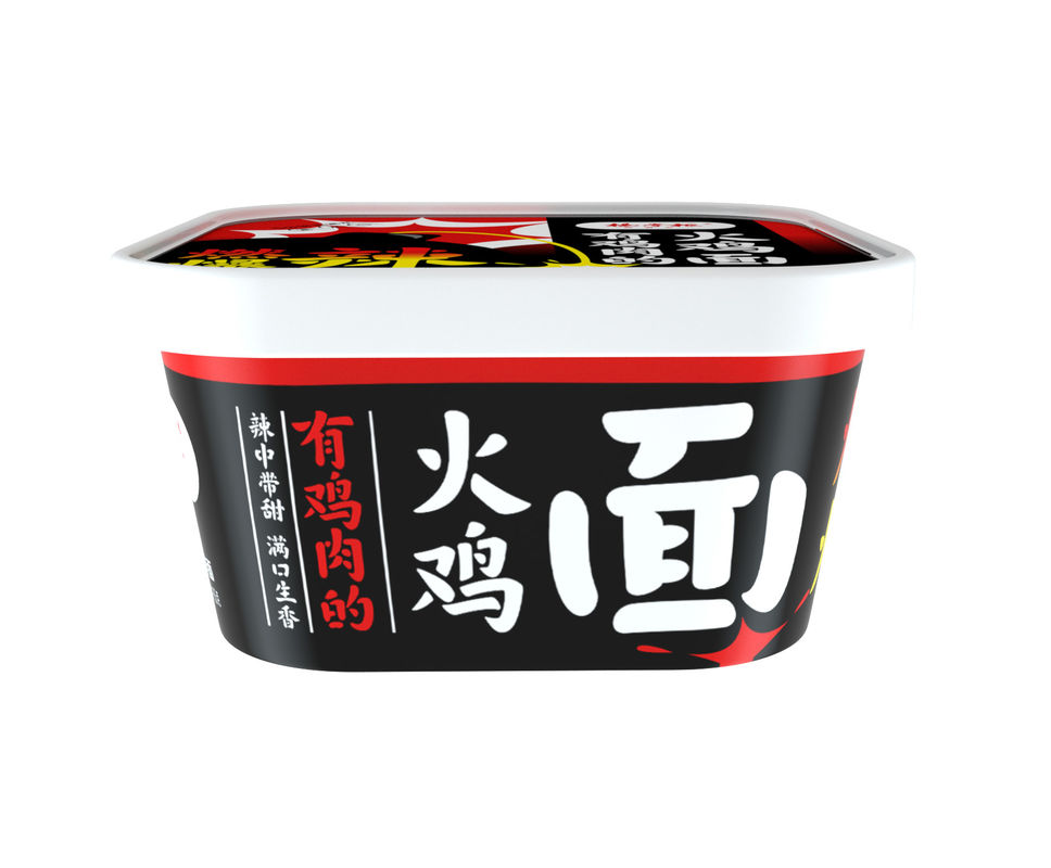 นู๊ดลิสต์ไทยทันทีที่มีรสไก่ร้อน OEM นู๊ดลิสต์ไก่เกาหลี 154 กรัม*12