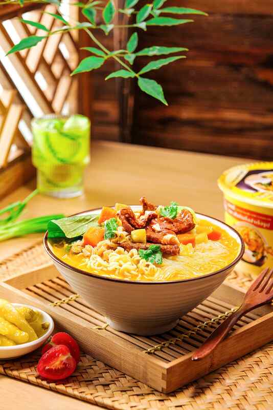 นูเดลส์ถ้วยสปิคเกป 89 กรัม 12 แพ็ค นูเดลส์ราเมนทันที อายุการใช้งาน 12 เดือน เหมาะสําหรับนักค้าปลีก ร้านอาหารและบริการอาหาร