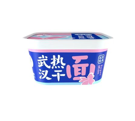 นู๊ดลิสด่วนแห้งของวูฮาน ((นู๊ดลิสผสมรสกับซอสเซซัมสปิชย์) OEM ยอมรับ 158 กรัม * 12