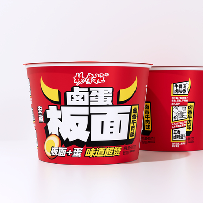 ประเภท ซุป บะหมี่กึ่งสำเร็จรูป เส้นใหญ่ บะหมี่เส้นใหญ่ Anhui ใส่ไข่ 1 หน่วยบริโภค 173 กรัม